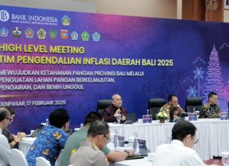 PJ. Gubernur Bali Ajak TPID Tingkatkan Produktivitas Pertanian sebagai Kunci Ketahanan Pangan dan Stabilitas Harga