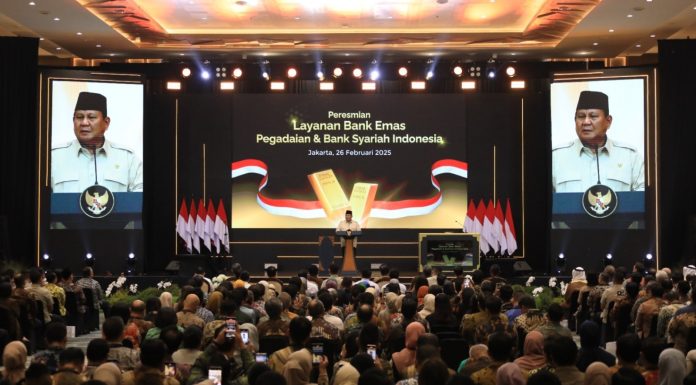 Presiden Prabowo Resmikan Layanan Bank Emas Pegadaian, BRI Group Semakin Optimis Perkuat Ekonomi Nasional