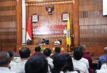 Buka Rakerprov KONI Bali, Wagub Giri Prasta Dorong Pembangunan Sport Center untuk Cetak Atlet Berprestasi