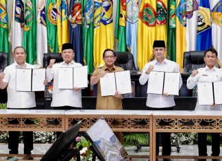 Kementerian ATR/BPN Teken Nota Kesepahaman dengan 4 K/L untuk Perkuat Sinergi Tata Kelola Pertanahan dan Tata Ruang