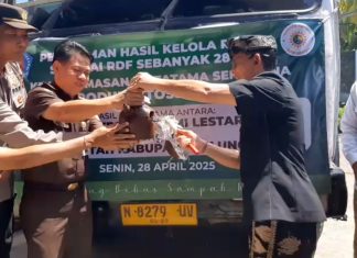 Menuju Klungkung Bebas Residu di Hari Puputan Klungkung, TOSS Center Kirim 28 Ton RDF, Hasil dari Olah Residu