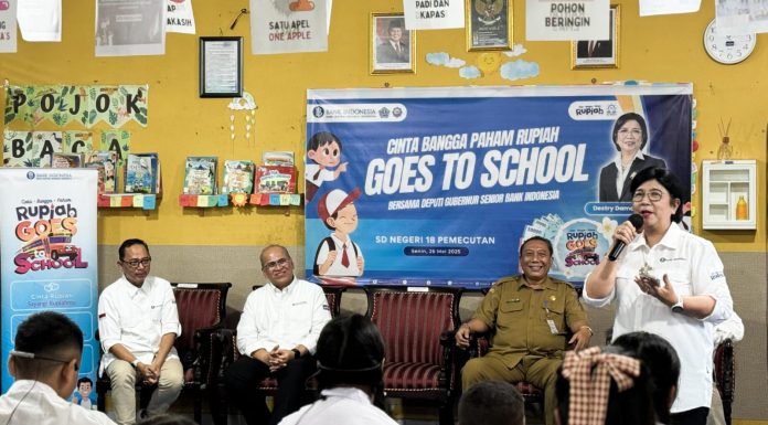 Menumbuhkan Cinta Rupiah Sejak Dini bersama Deputi Gubernur Senior Bank Indonesia