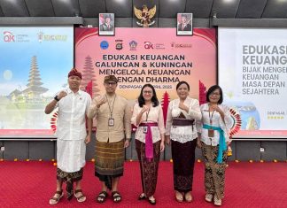 OJK Provinsi Bali Beri Edukasi Keuangan kepada Perbekel dalam Momentum Perayaan Galungan dan Kuningan