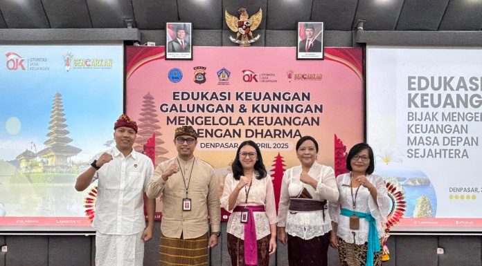 OJK Provinsi Bali Beri Edukasi Keuangan kepada Perbekel dalam Momentum Perayaan Galungan dan Kuningan