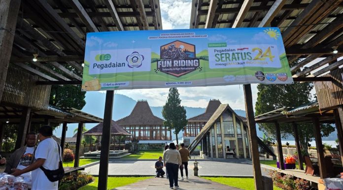 Peringati HUT Ke-124, Serikat Pekerja PT Pegadaian Kanwil VII Denpasar Gelar Fun Riding