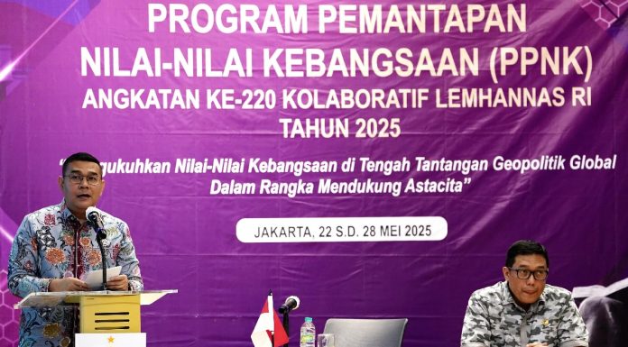 Wamen Ossy Jadi Pembicara di LEMHANNAS RI: Tanah dan Tata Ruang Pilar Ketahanan Nasional