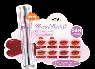 Y.O.U Cloud Paint Airy Fixing Lip Tint: Inovasi Lip Tint Multifungsi untuk Tampilan Natural dan Bibir Sehat Sepanjang Hari