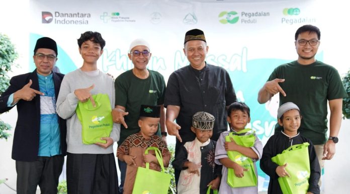 PT Pegadaian Kanwil VII Bali Nusra gelar Pegadaian Peduli Khitan Massal Tahun 2025