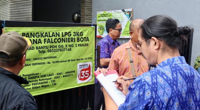 Sidak Berkala, Tim Pengawas Terpadu Disperindag Provinsi Bali PHU Pangkalan Nakal