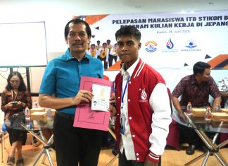 LPK PMI Bali Kirim 7 Mahasiswa STIKOM Bali Group ke Jepang