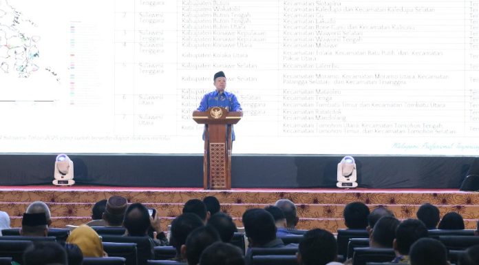 Pada Forum Koordinasi Pembangunan Wilayah Berbasis Penataan Ruang, Menteri Nusron Ajak Kepala Daerah Se-Sulawesi untuk Revisi RTRW dan RDTR Menteri Agraria dan Tata Ruang/Kepala Badan Pertanahan Nasional (ATR/BPN), Nusron Wahid