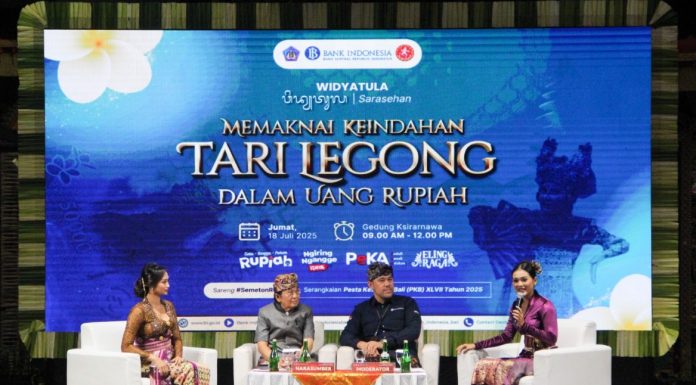 Legong Menari dalam Rupiah: Apresiasi Bank Indonesia kepada Seni Budaya Bali di Tengah Transformasi Digital Rangkaian Pesta Kesenian Bali (PKB) XLVII Tahun 2025, Kantor Perwakilan Bank Indonesia Provinsi Bali bekerja sama dengan Dinas Kebudayaan Provinsi Bali