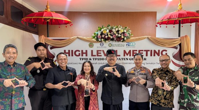 BI Pacu Digitalisasi Keuangan Daerah, Luncurkan Blueprint Kawasan Digital Tirta Empul di HLM TP2DD Kabupaten Gianyar HLM Gianyar