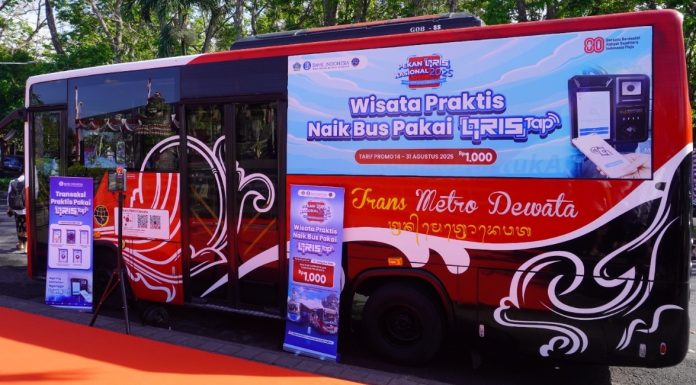 Gubernur Bali dan Bank Indonesia Bali REsmikan QRIS Tap Transportasi Memberi Kemudahan Masyarakat