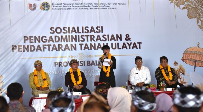 Bersiap Daftarkan Tanah Desa Adat Jadi Tanah Ulayat, Desa Adat Muntig Terima Sosialisasi Pengadministrasian dan Pendaftaran Tanah Ulayat