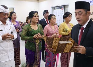 Pelantikan dan Pengambilan Sumpah Jabatan PPAT Wilayah Kerja Kabupaten Bangli