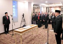 Lantik Pejabat Fungsional, Wamen Ossy Harapkan Peran Dosen Lektor dalam Transformasi STPN