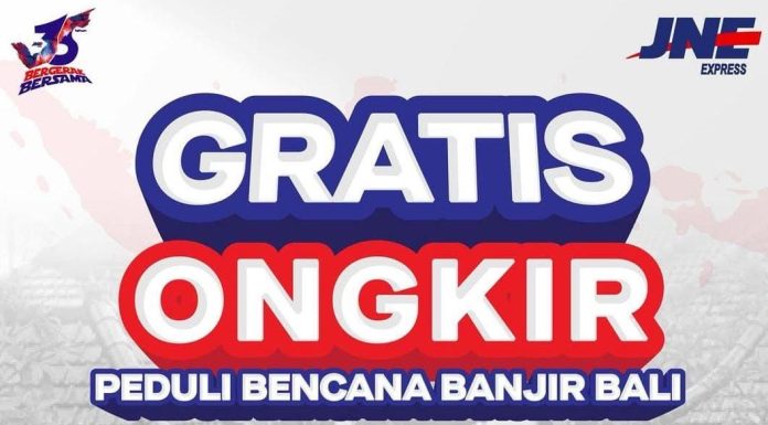JNE Hadirkan Gratis Ongkir untuk Bantu Korban Banjir di Bali