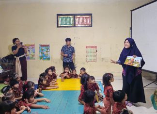 PLN Ajak Anak PAUD Belajar Bahaya Layang-Layang di Dekat Jaringan Listrik dengan Cara Menyenangkan