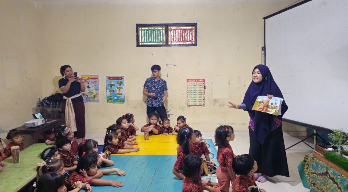 PLN Ajak Anak PAUD Belajar Bahaya Layang-Layang di Dekat Jaringan Listrik dengan Cara Menyenangkan