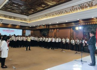 Semangat Pemuda Bergerak, Indonesia Bersatu: BRI Region 17 Denpasar Gelar Upacara Hari Sumpah Pemuda ke-97