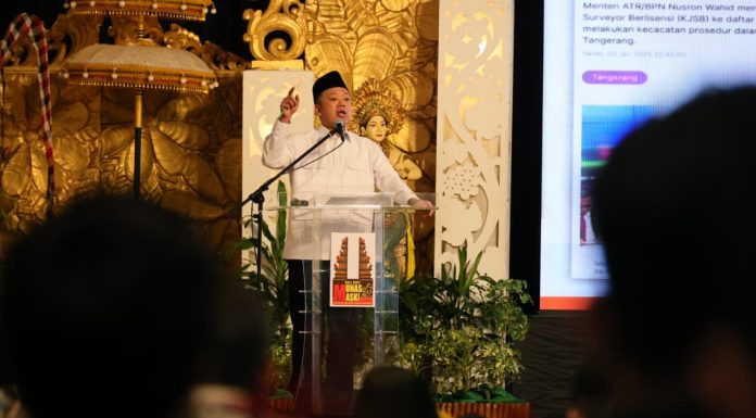 Tidak Ingin Dimanfaatkan Mafia Tanah dalam Pertarungan Sumber Daya Agraria, Menteri Nusron Ingin MASKI Perkuat Integritas