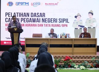 Tutup Latsar Gelombang 1 Tahun 2025, Sekjen Kementerian ATR/BPN Beri 3 Pesan untuk Pedoman CPNS dalam Bertugas