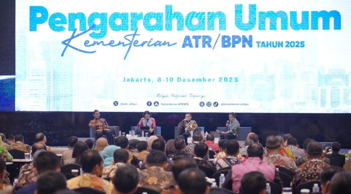Beri Pengarahan Umum di Rakernas 2025, Sekjen ATR/BPN: Pahami Renstra dan Manfaatkan Momentum Penghujung Tahun