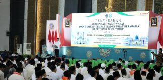 Serahkan 2.532 Sertipikat Tanah Wakaf dan Rumah Ibadah, Menteri Nusron Gagas Percepatan Sertipikasi melalui Kolaborasi