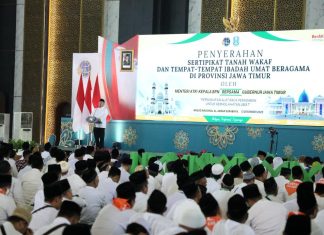 Serahkan 2.532 Sertipikat Tanah Wakaf dan Rumah Ibadah, Menteri Nusron Gagas Percepatan Sertipikasi melalui Kolaborasi