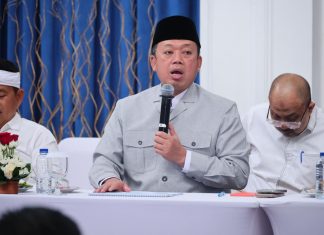 Rakor dengan Kepala Daerah Se-Jawa Barat, Menteri Nusron Ungkap Skema Penggantian dan Sanksi Alih Fungsi Lahan Sawah