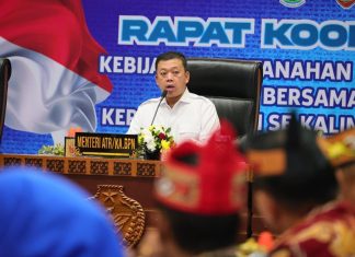 Menteri Nusron Imbau Pemda Kalteng Percepat Pemutakhiran Sertipikat Tanah untuk Cegah Tumpang Tindih