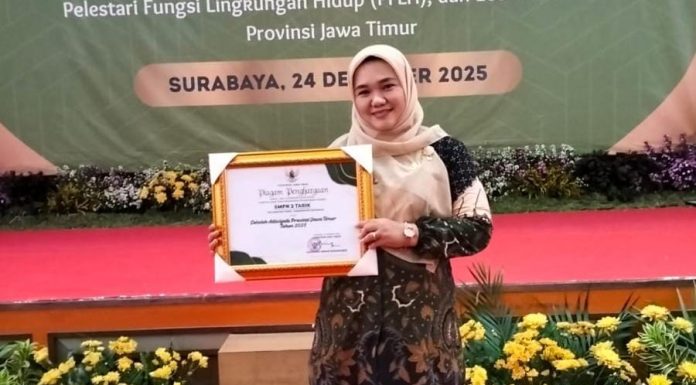 SMPN 2 Tarik Sidoarjo Raih Penghargaan Adiwiyata Provinsi Jawa Timur