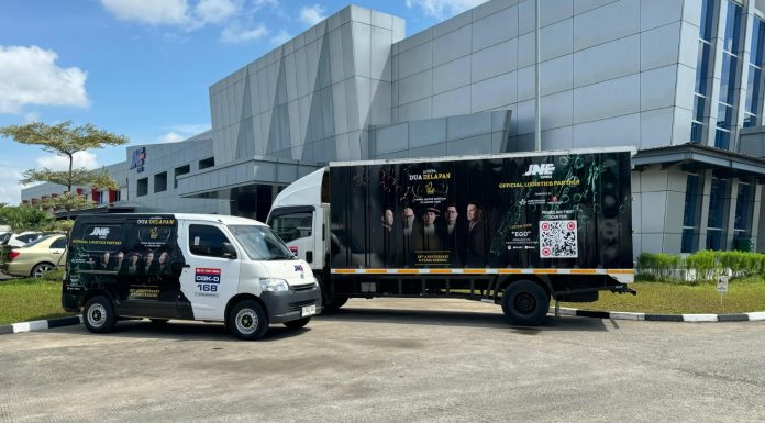 JNE Resmi Jadi Official Logistics Partner Konser “Dua Delapan” Padi Reborn 2026