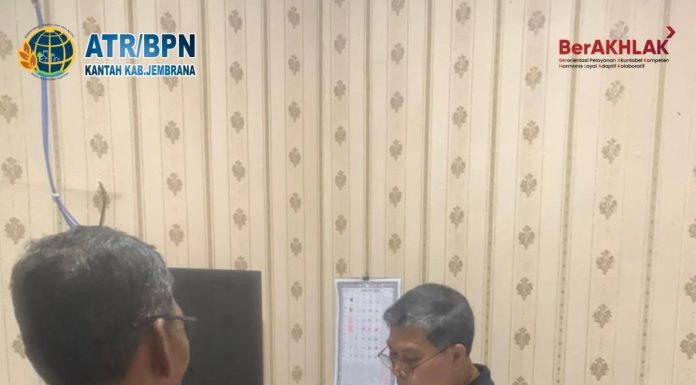 Pengambilan Sumpah Kehilangan Sertipikat Digelar, Kantah Jembrana Pastikan Proses Sesuai Ketentuan