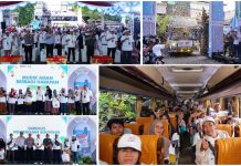 Pegadaian Kanwil VII Denpasar Kembali Berangkatkan 250 Pemudik di Program ‘Mudik Gratis 2026’