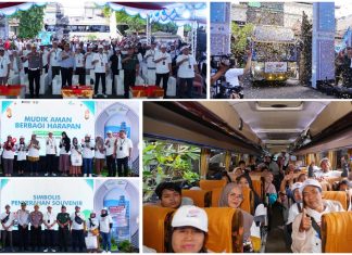 Pegadaian Kanwil VII Denpasar Kembali Berangkatkan 250 Pemudik di Program ‘Mudik Gratis 2026’