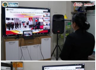 Pelantikan dan Pengambilan Sumpah Pejabat di Kantah Jembrana Berlangsung Khidmat