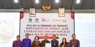OJK PROVINSI BALI LAKSANAKAN KICK OFF DAN TRAINING OF TRAINERS MODUL AJAR LITERASI KEUANGAN