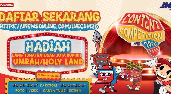 JNE Content Competition 2026 Dibuka, Hadiah Ratusan Juta hingga Umrah & Holy Land