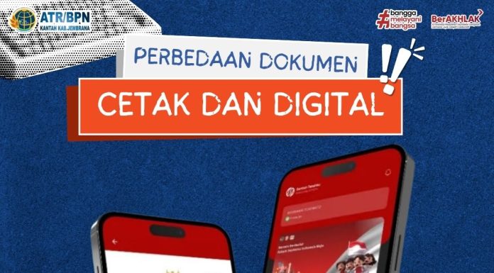 Perbedaan Dokumen Cetak dan Digital, ATR/BPN Jembrana Berikan Edukasi kepada Masyarakat