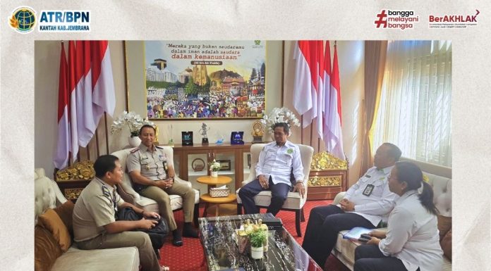 Sinergi Percepatan Sertipikasi Tanah, ATR/BPN Jembrana dan Kementerian Agama Perkuat Kolaborasi