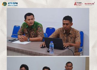 ATR/BPN Jembrana Gelar Rapat Koordinasi Permohonan Pembetulan Data Fisik Sertipikat Tanah