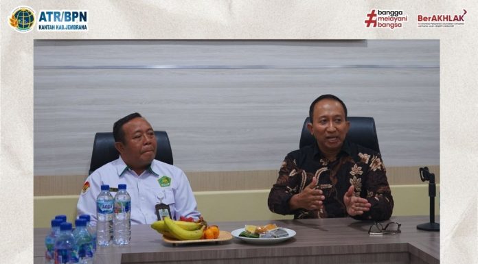 ATR/BPN Jembrana dan Kementerian Agama Gelar Koordinasi Terkait Tahapan dan Administrasi Aset Pendidikan