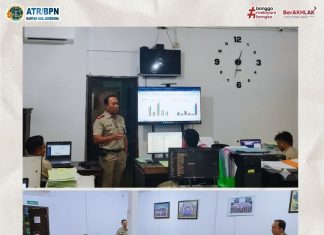 Kepala Kantor Pertanahan Kabupaten Jembrana Pimpin Rapat Pembinaan dan Evaluasi