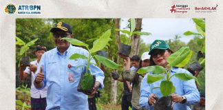 DIREKTUR JENDERAL PENATAAN AGRARIA KEMENTERIAN ATR/BPN RI TINJAU AKSES REFORMA AGRARIA DI DESA ASAH DUREN