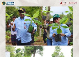 DIREKTUR JENDERAL PENATAAN AGRARIA KEMENTERIAN ATR/BPN RI TINJAU AKSES REFORMA AGRARIA DI DESA ASAH DUREN