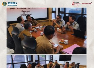 RAPAT PENYELESAIAN PERMASALAHAN TANAH SKMN 4 NEGARA