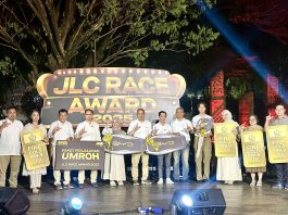 JLC Race Award 2025, Gelar Malam Apresiasi JNE bagi Kesuksesan UKM di Indonesia