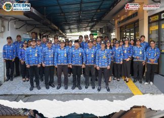 UPACARA PERINGATAN HARI LAHIR PANCASILA TAHUN 2026 DI KANTOR ATR/BPN KABUPATEN JEMBRANA